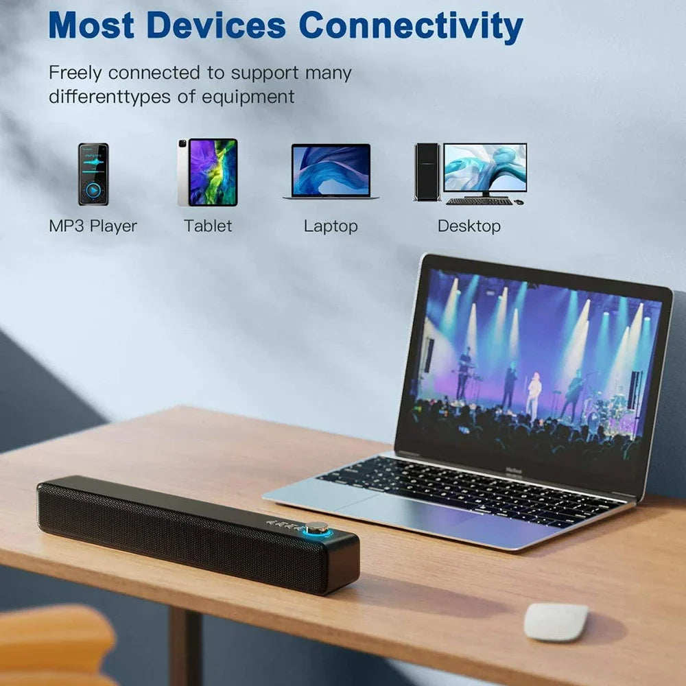 EchoStrip Audio Bar – Big Sound, Sleek Design, Wireless Freedom