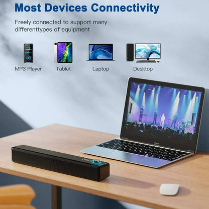 EchoStrip Audio Bar – Big Sound, Sleek Design, Wireless Freedom