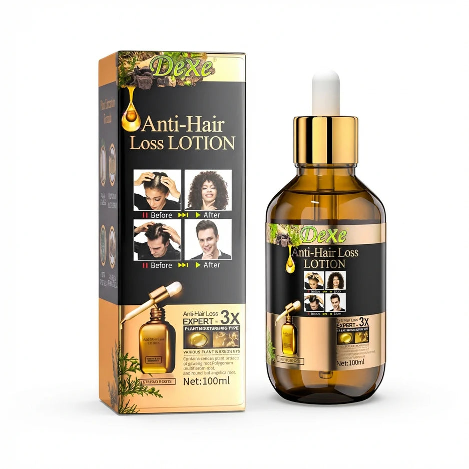 DEXE Argan Oil Anti-Hair Loss Shampoo – Strengthens Roots & Supports Thicker-Looking Ha