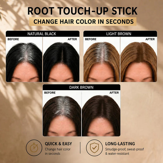 Herbal Hair Color Spray – Instant Root Touch-Up, Natural Plant-Based Formula