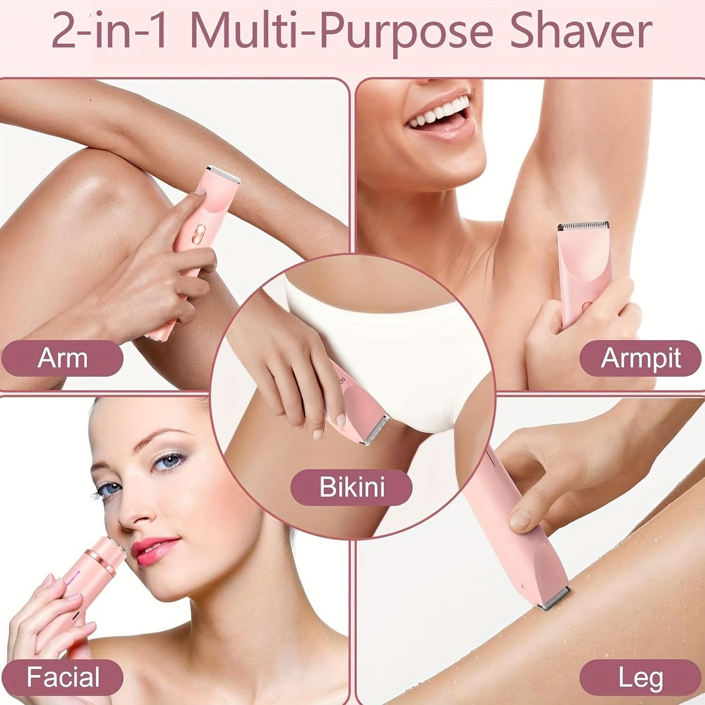 SilkySmooth™ 2-in-1 Women's Bikini & Body Trimmer