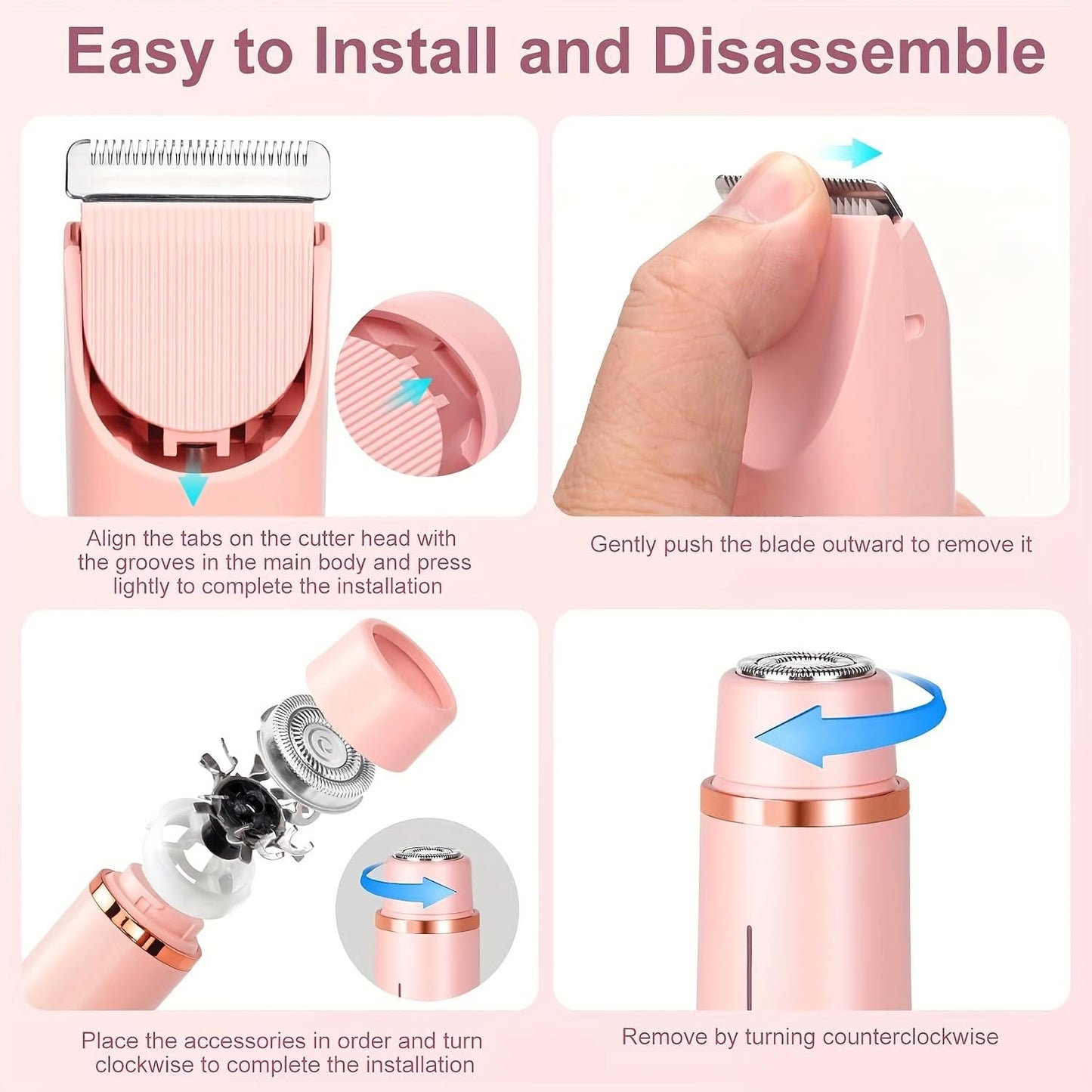 SilkySmooth™ 2-in-1 Women's Bikini & Body Trimmer