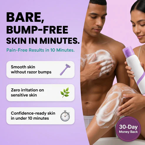 Bikini Pain-Free Hair Removal Cream-Bundle (Spray + Cream)
