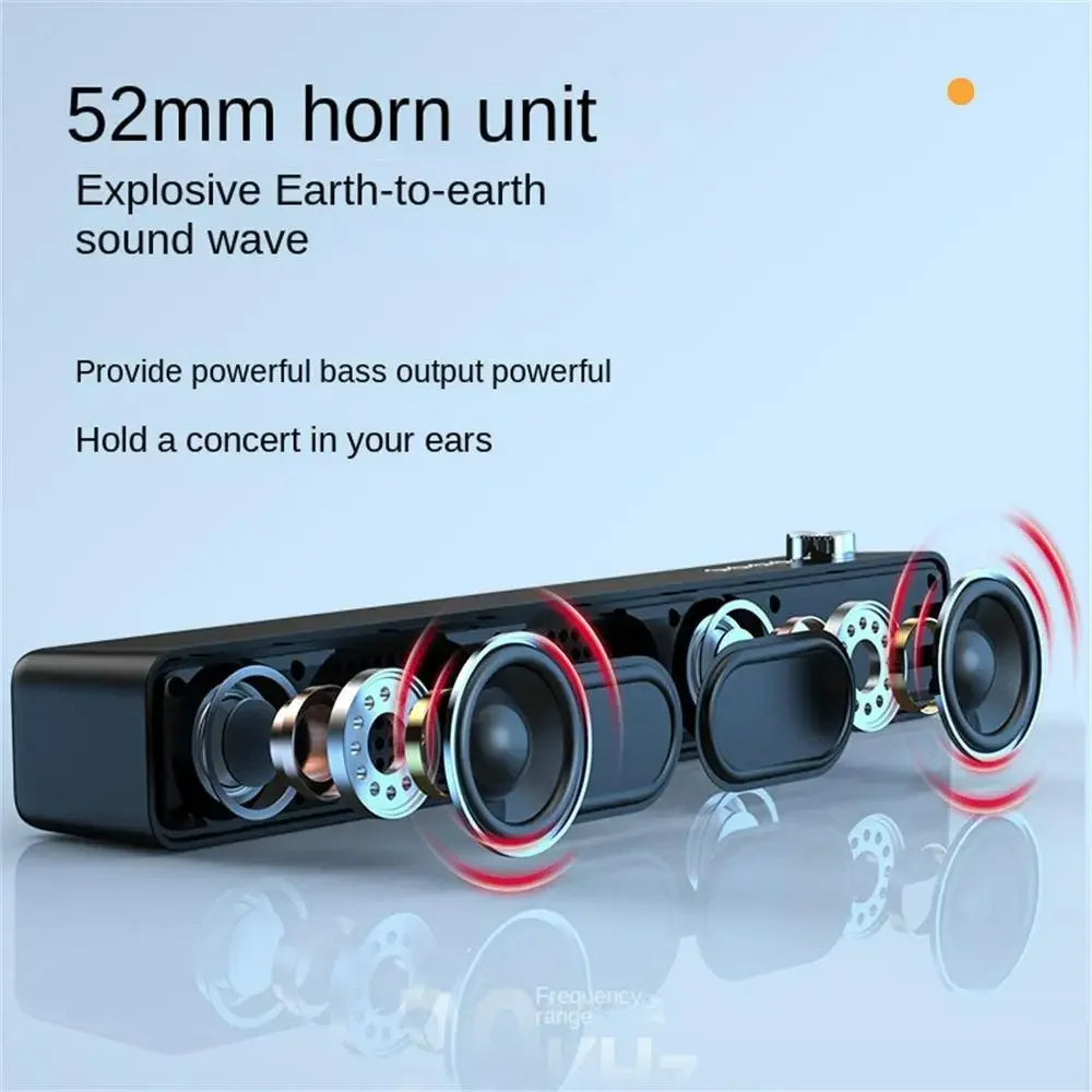 EchoStrip Audio Bar – Big Sound, Sleek Design, Wireless Freedom