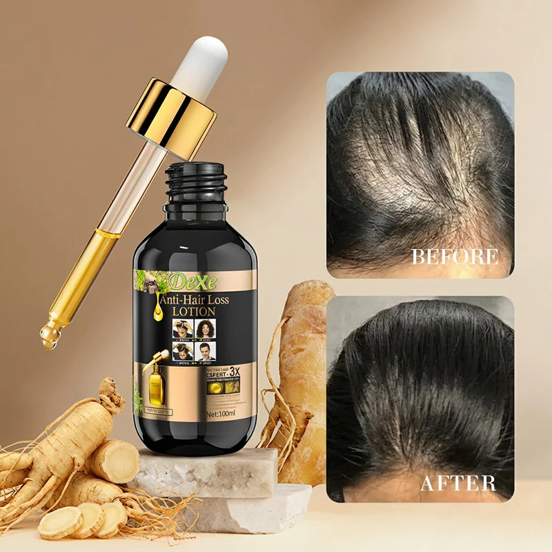 DEXE Argan Oil Anti-Hair Loss Shampoo – Strengthens Roots & Supports Thicker-Looking Ha