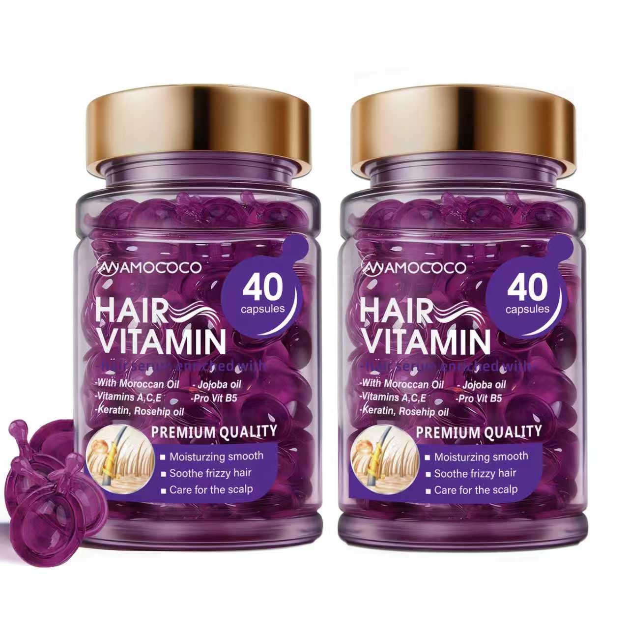 Hair Vitamin Capsules – Nourish, Strengthen & Shine