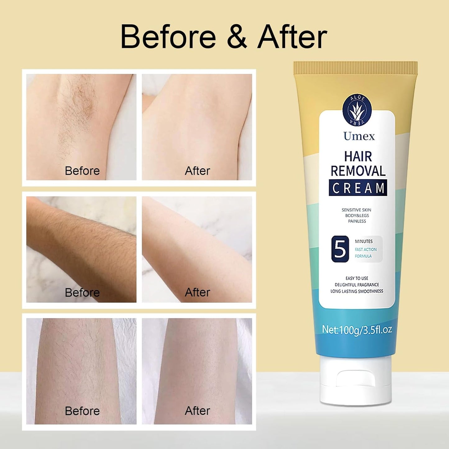 Umex Smooth Hair Removal Cream