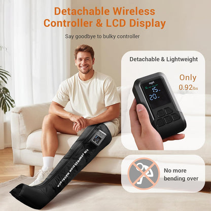 Rechargeable Air Compression Boots for Recovery & Relaxation