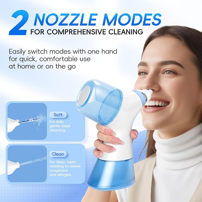Self-Cleaning Sinus Rinse Machine for Easy Nasal Care
