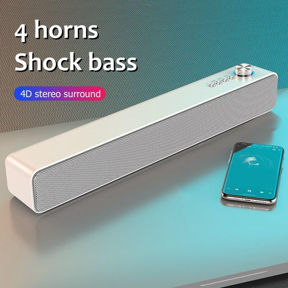 EchoStrip Audio Bar – Big Sound, Sleek Design, Wireless Freedom
