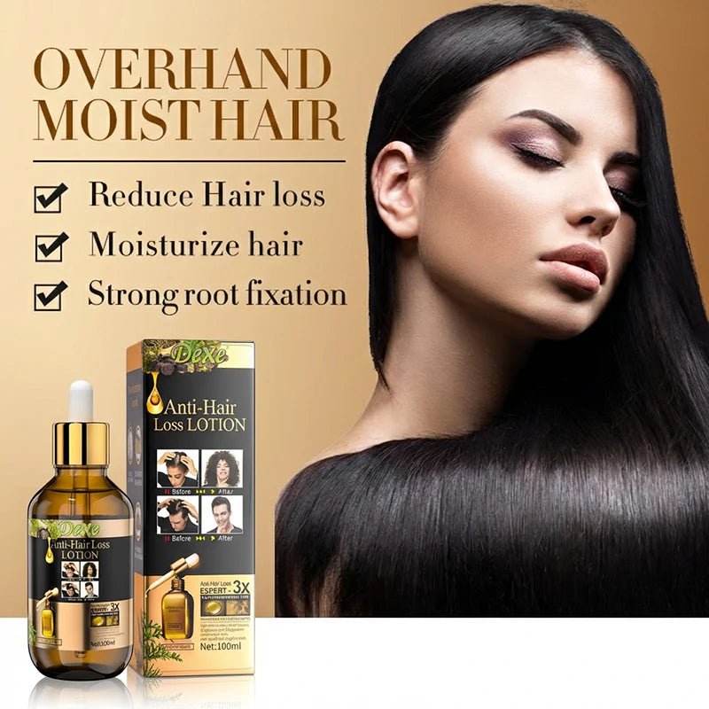 DEXE Argan Oil Anti-Hair Loss Shampoo – Strengthens Roots & Supports Thicker-Looking Ha