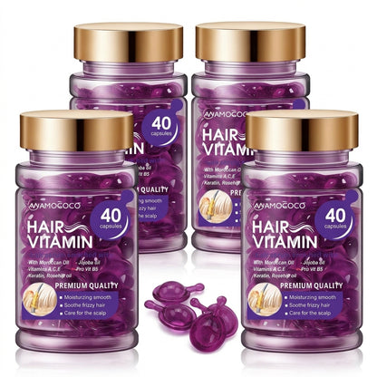 Hair Vitamin Capsules – Nourish, Strengthen & Shine