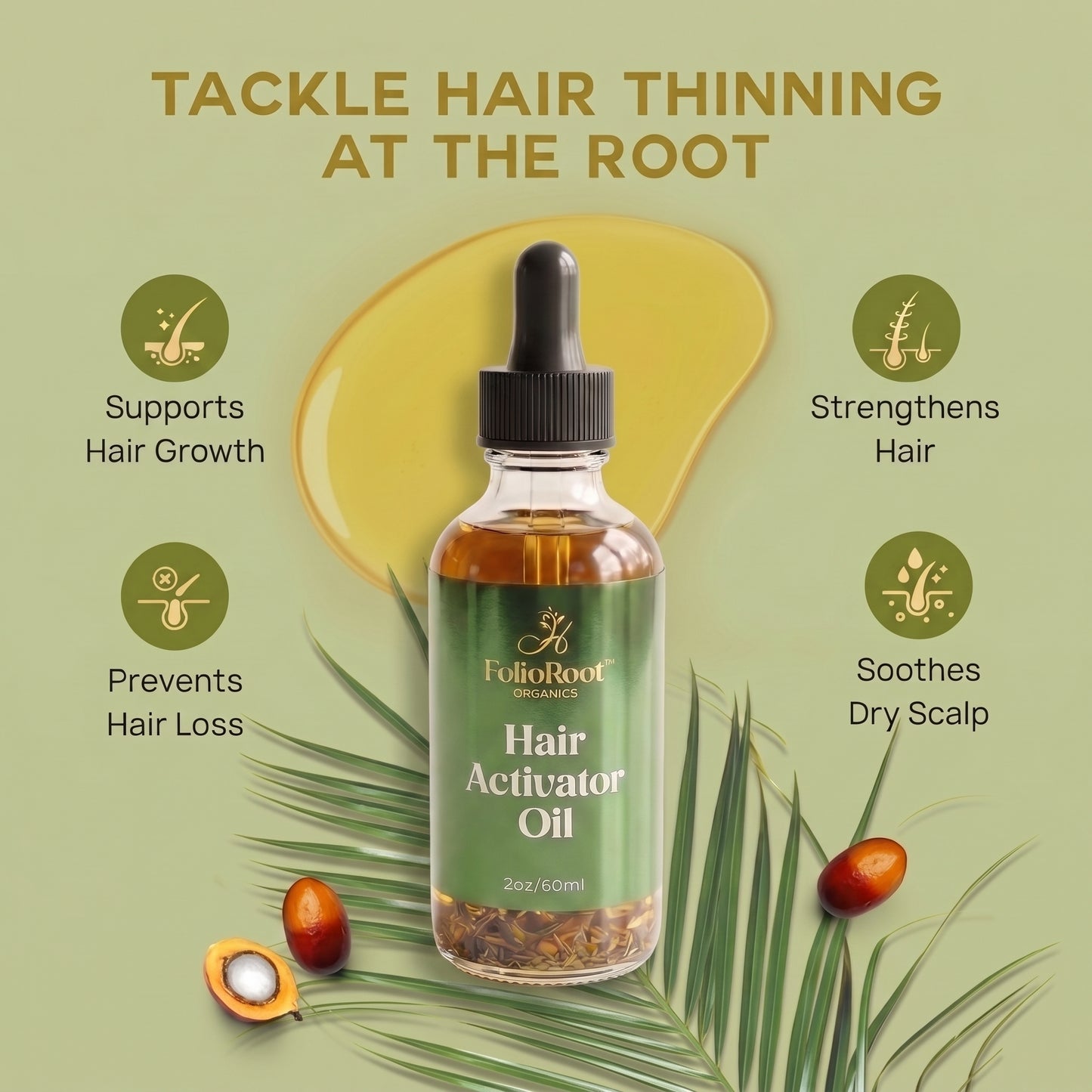 Hair Activator Oil – Restore, Nourish, Scalp-Free