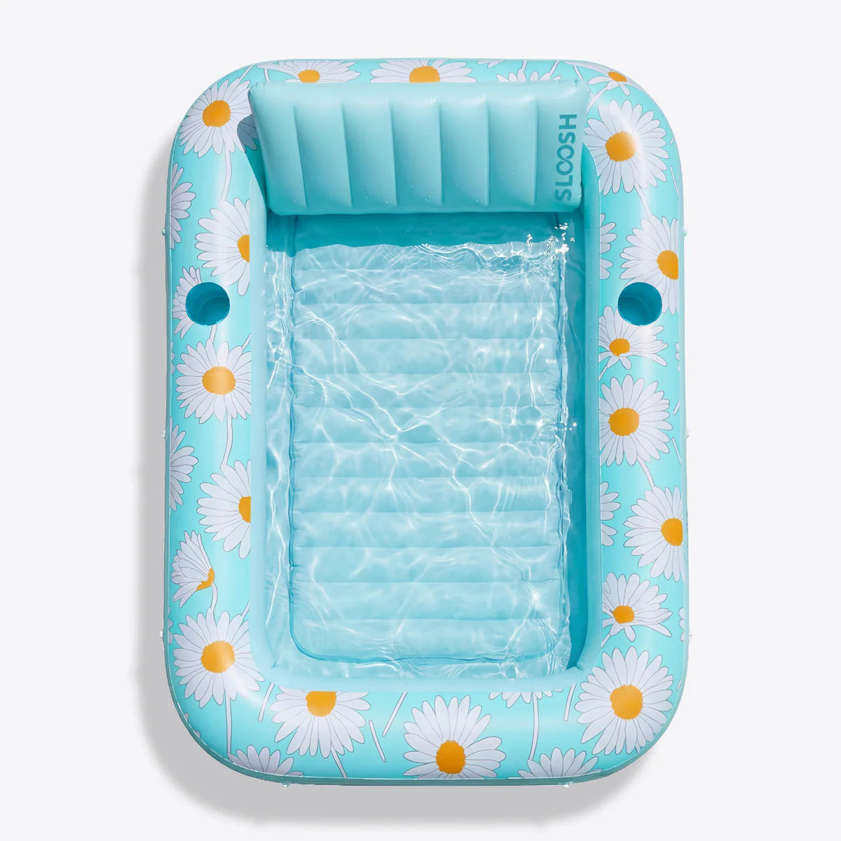 4-in-1 Inflatable Tanning Pool Float for Relaxing & Sunbathing