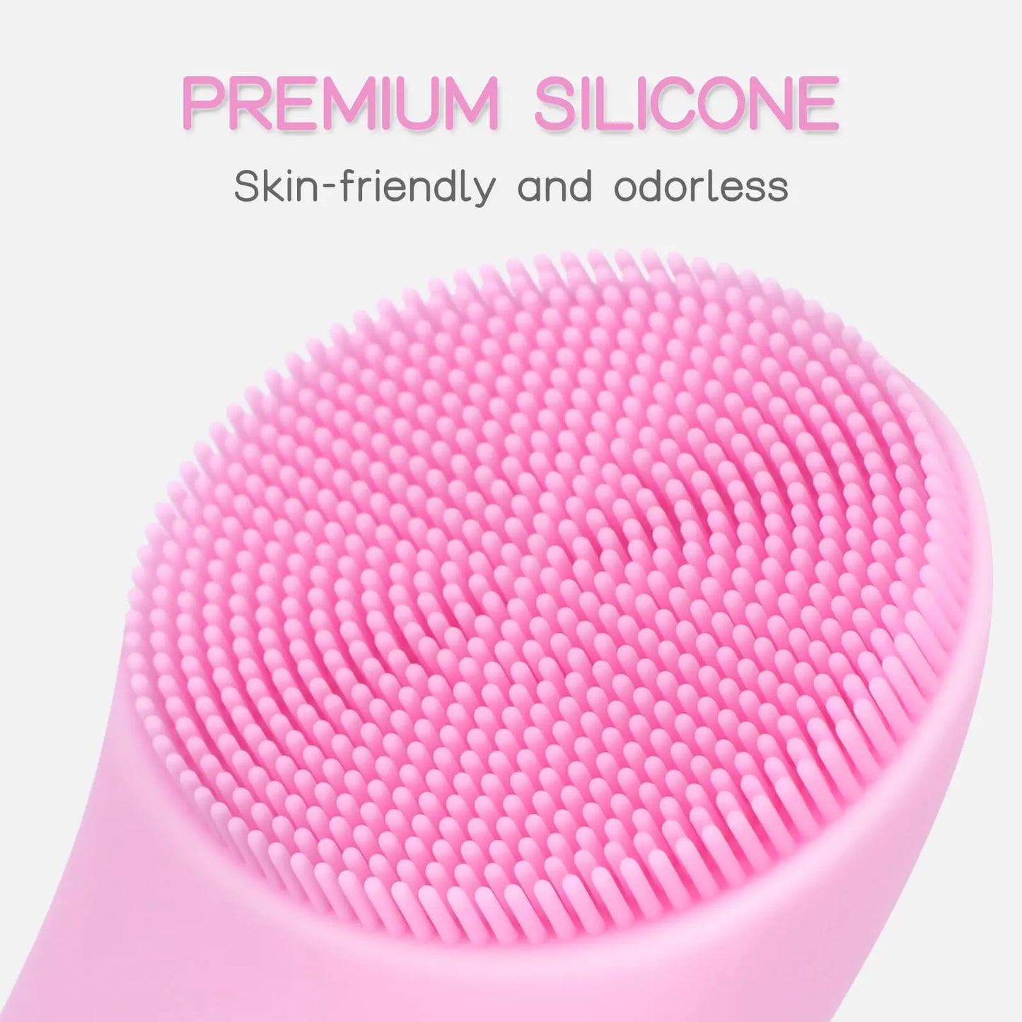 PRITECH™ Heatable Vibrating Face Scrubber with Massage - Facial Cleansing Brush