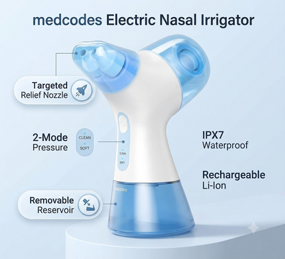 Self-Cleaning Sinus Rinse Machine for Easy Nasal Care