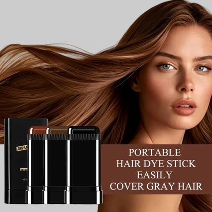 2-Pack Long-Lasting Hair Dye Wand Stick – (20g, Black)