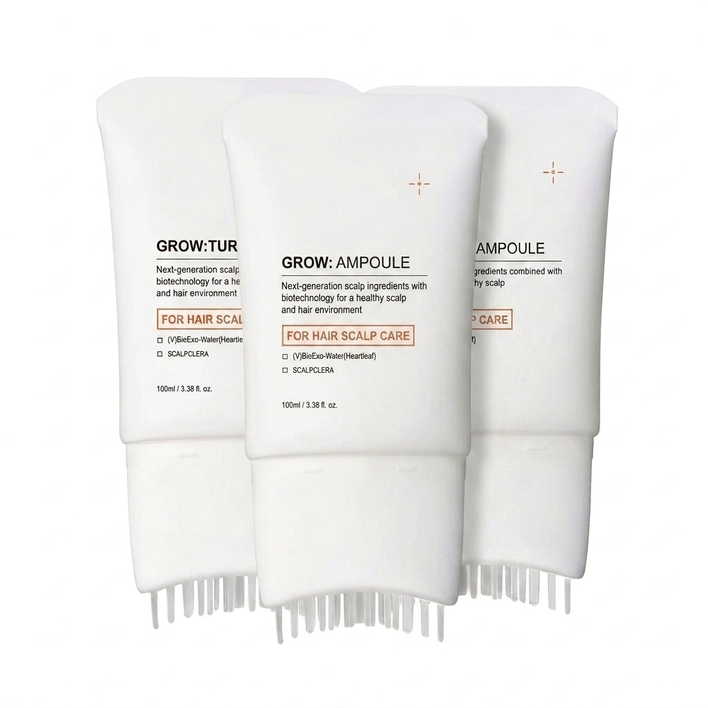 Hair Growth Serum with Massage Brush
