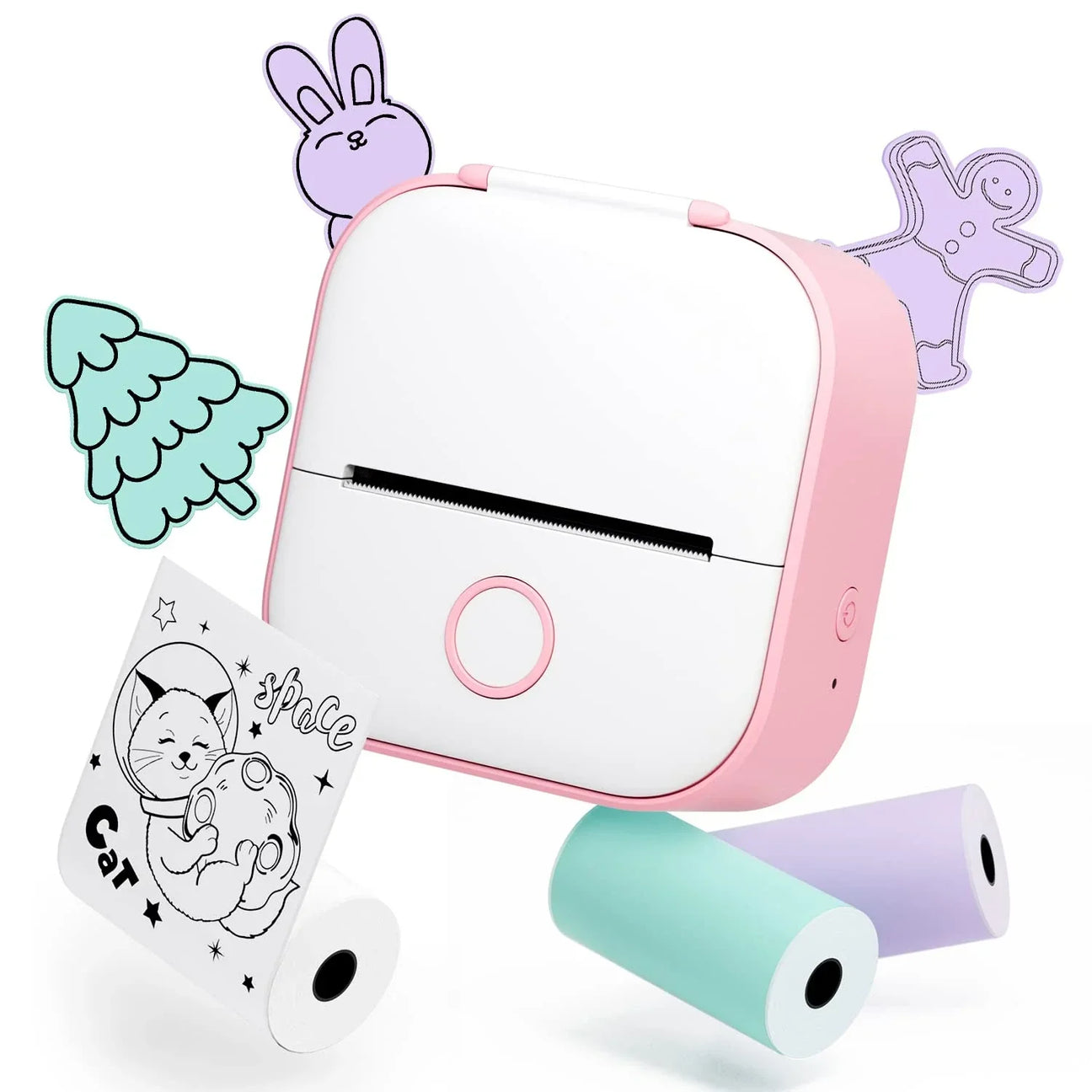 Mini Printer™ - The printer that doesn't need ink! (9 rolls included)