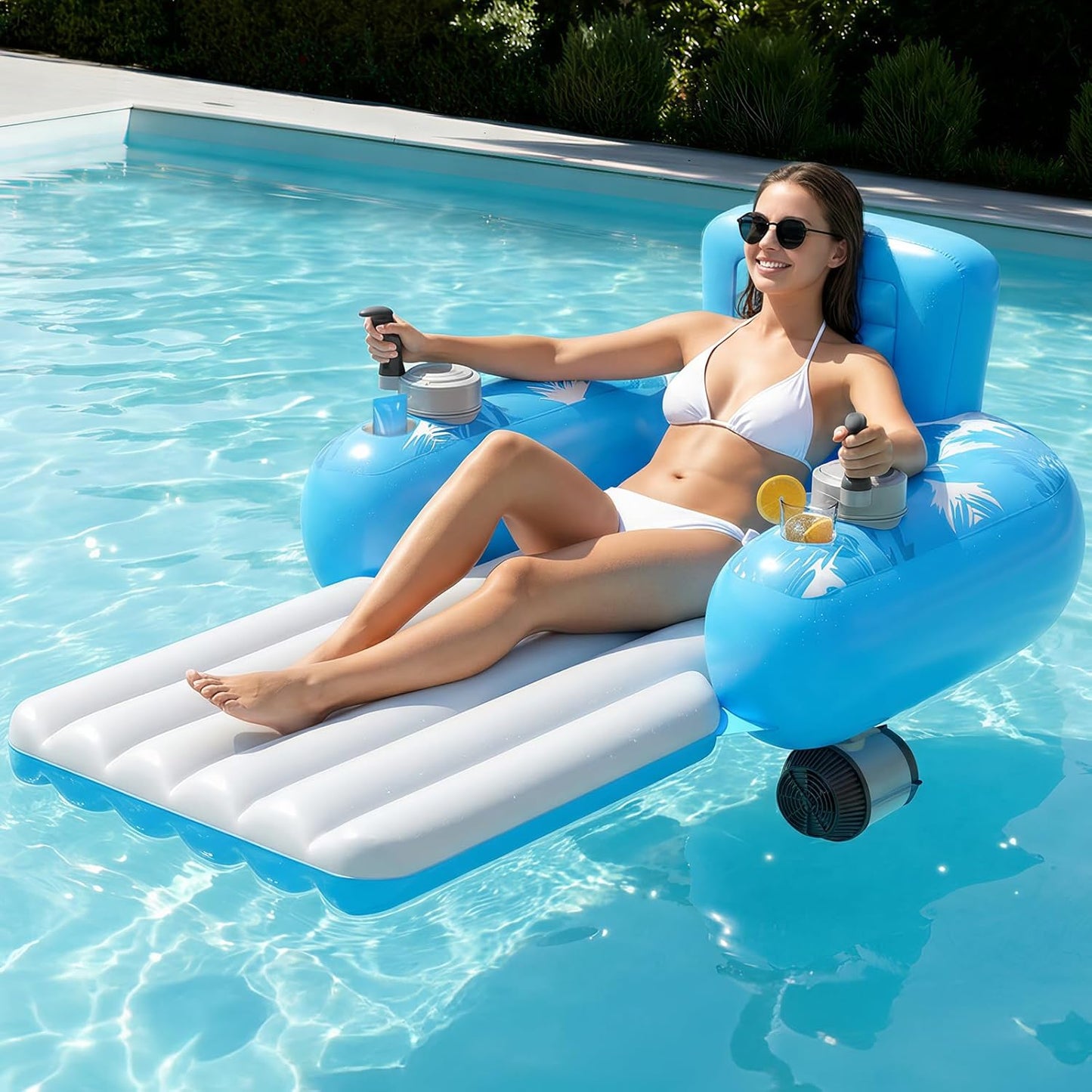AquaDrift™ Motorized Pool Float