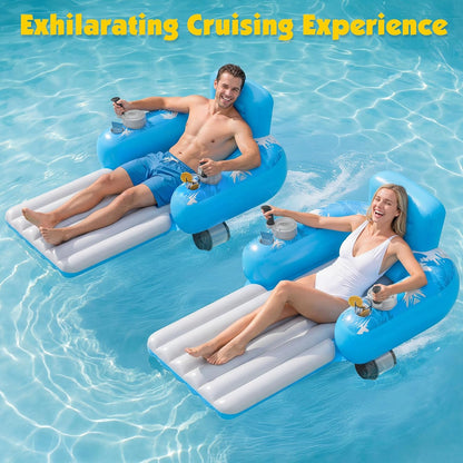 AquaDrift™ Motorized Pool Float