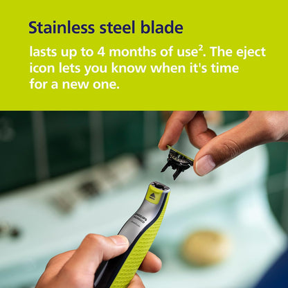 Philips Norelco OneBlade 360 Hybrid Face + Body, Electric Beard Trimmer