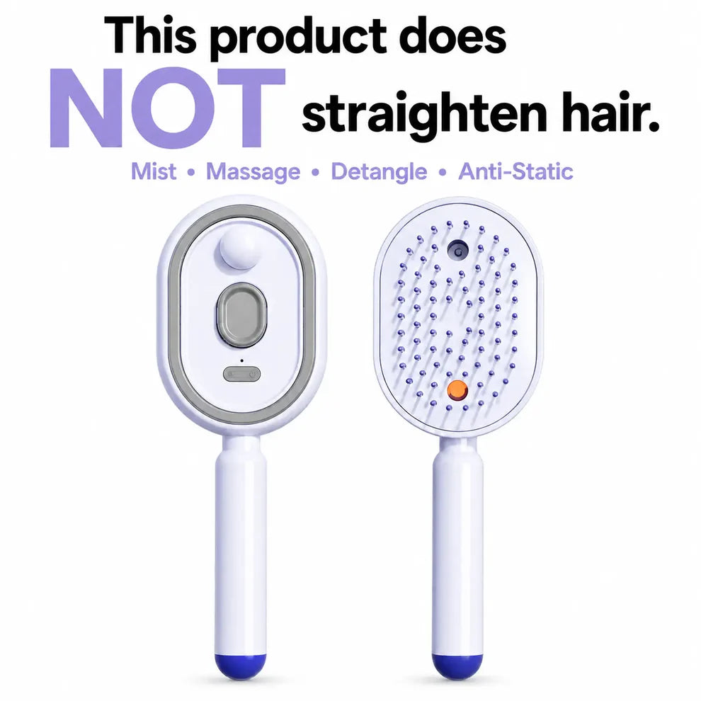 Detangling Hair Brush – Smooth, Frizz-Free &amp; Gentle on Scalp