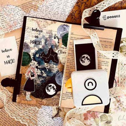 Inkless Mini Printer PoooliPrint™ | Instantly print your notes and ideas wherever you are